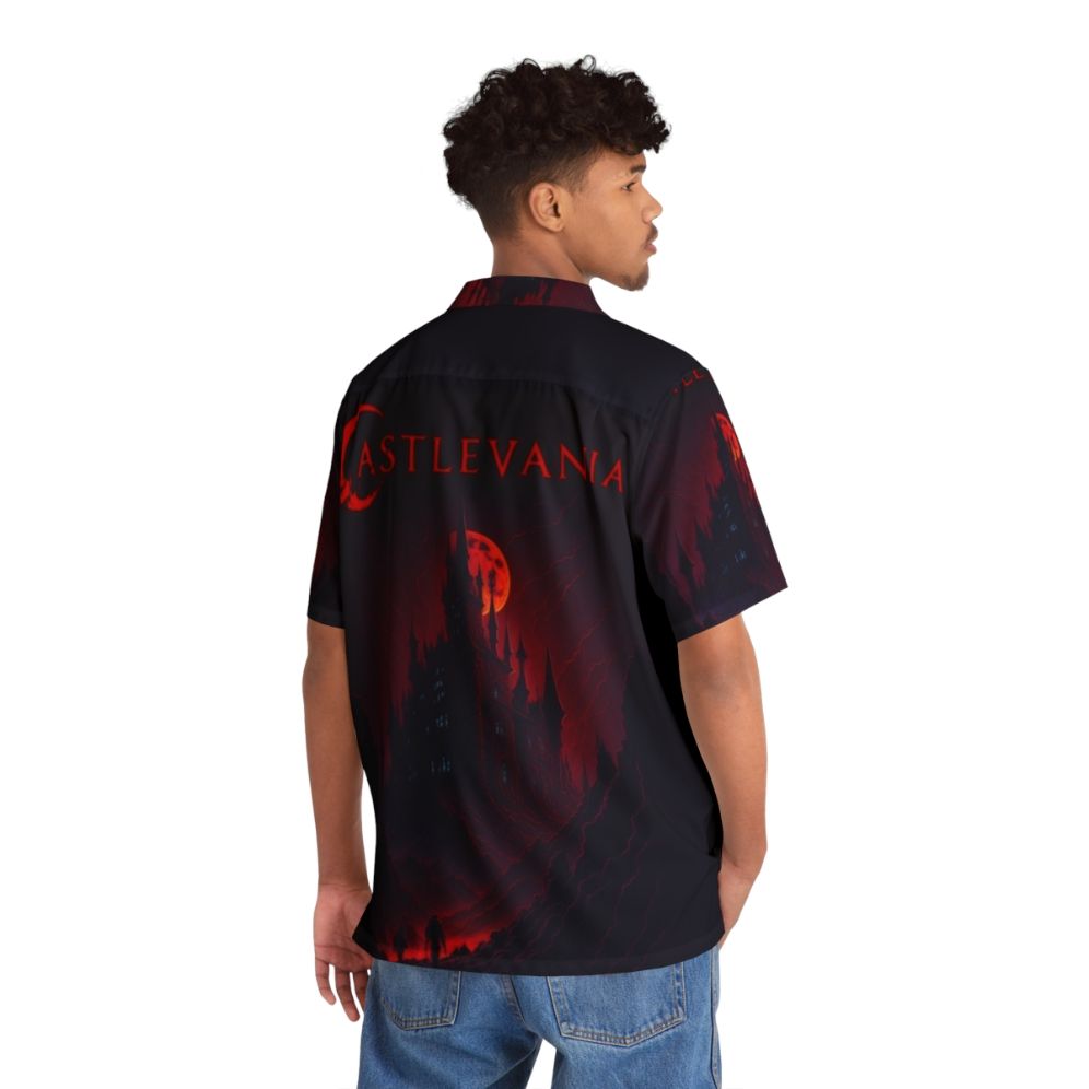 Castlevania Vampire Hideout Hawaiian Shirt - People Back