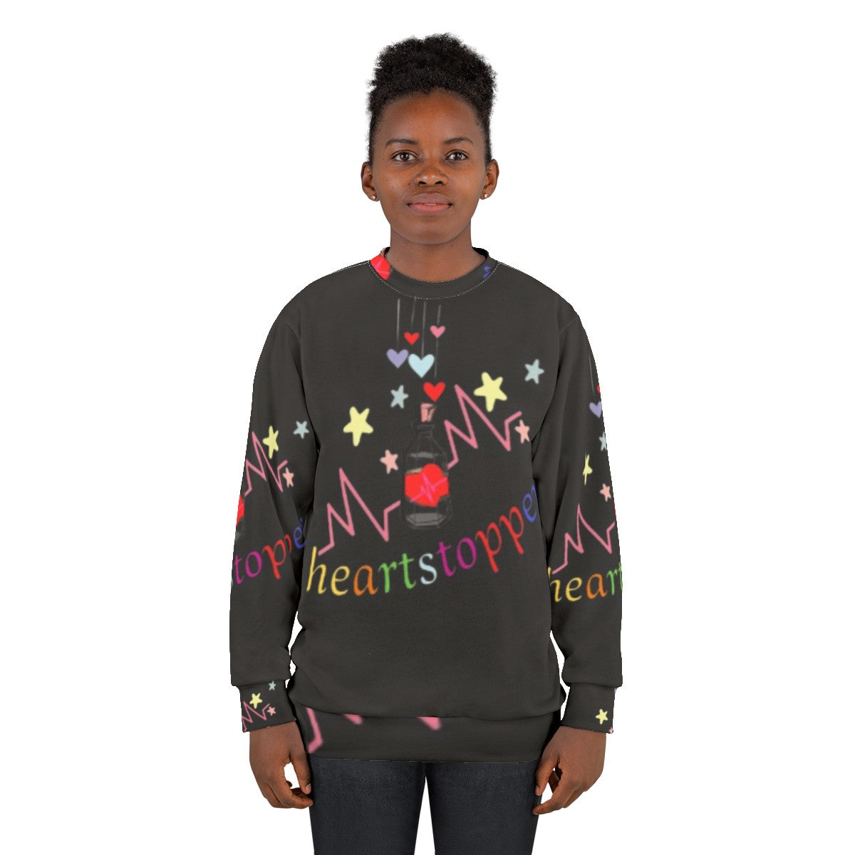 Heartstopper Bisexual Pride Valentines Day Sweatshirt - women