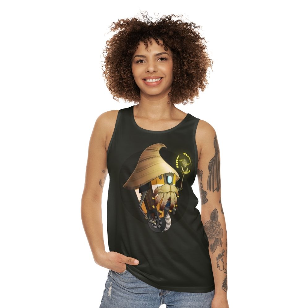 Borderlands-inspired magic unisex tank top for gamers - women