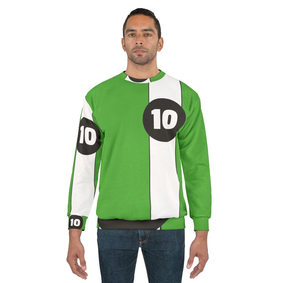 Ben 10 Cartoon Character Graphic Sweatshirt - men