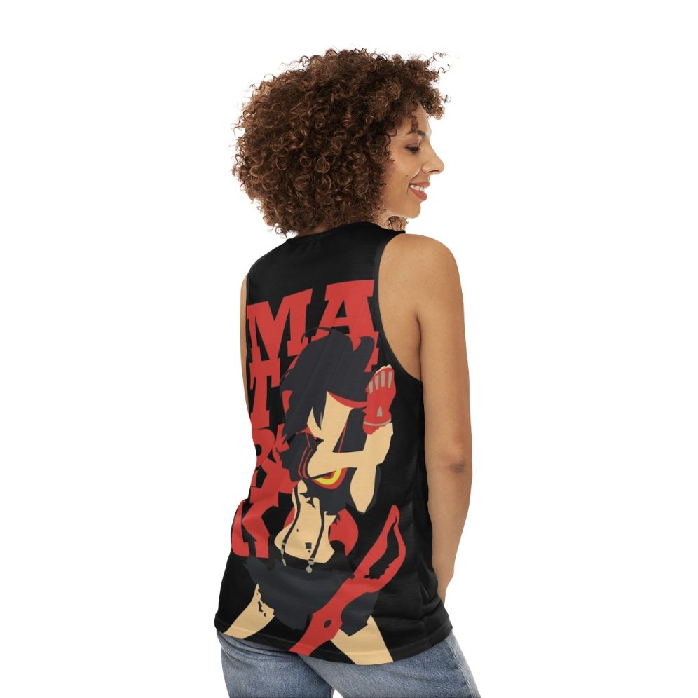 Matoi Ryuko Minimalist Unisex Tank Top - women back