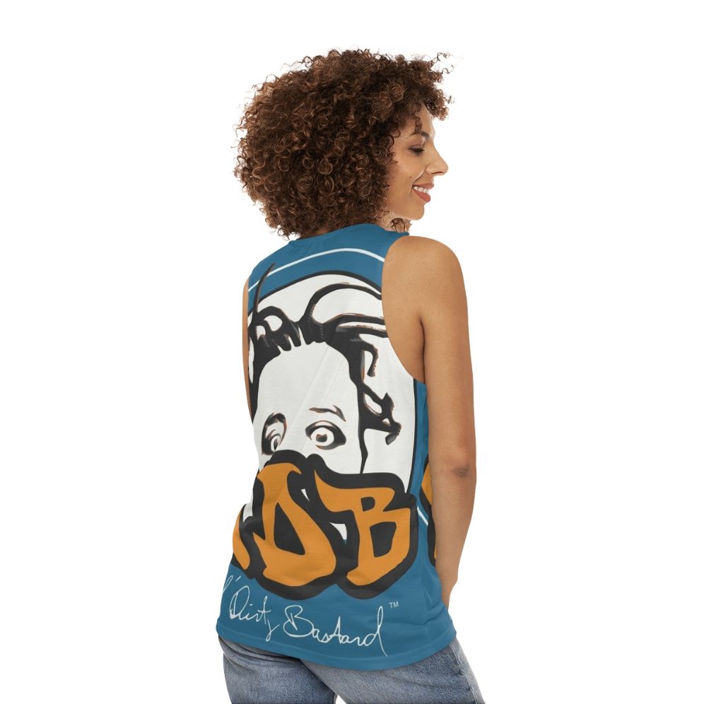 ODB NYC Graffiti Style Unisex Tank Top - women back