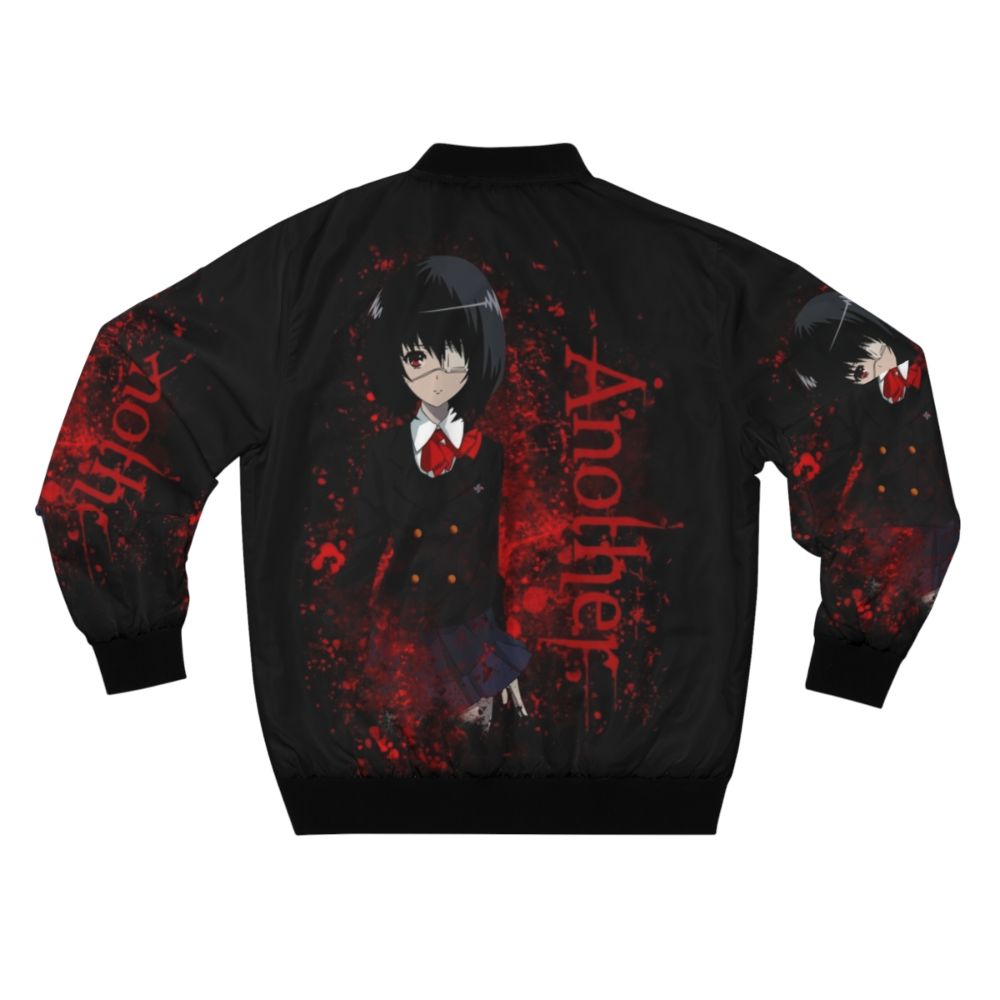 Another - Mei Misaki Anime Bomber Jacket, featuring dark and gothic design - Back