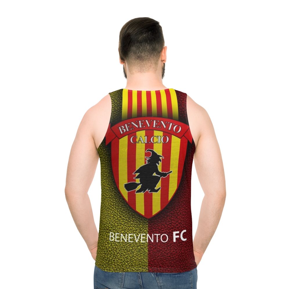 Benevento unisex soccer fan tank top - men back