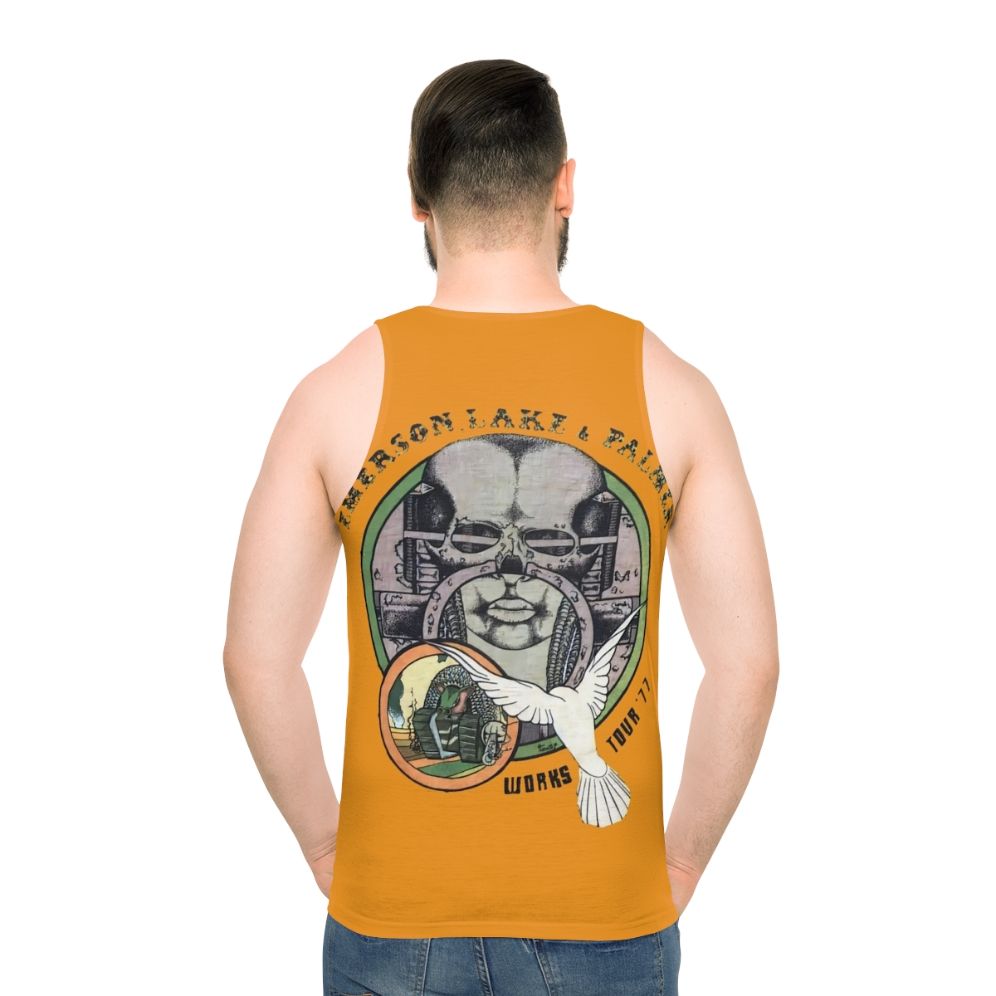 Emerson, Lake & Palmer 70s Vintage Redux Unisex Tank Top - men back