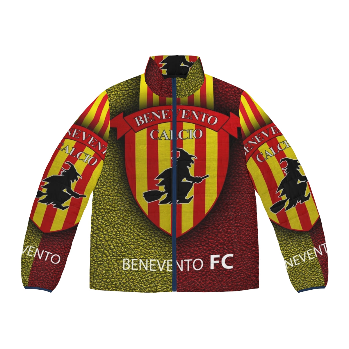 Benevento 2 Puffer Jacket with soccer logo