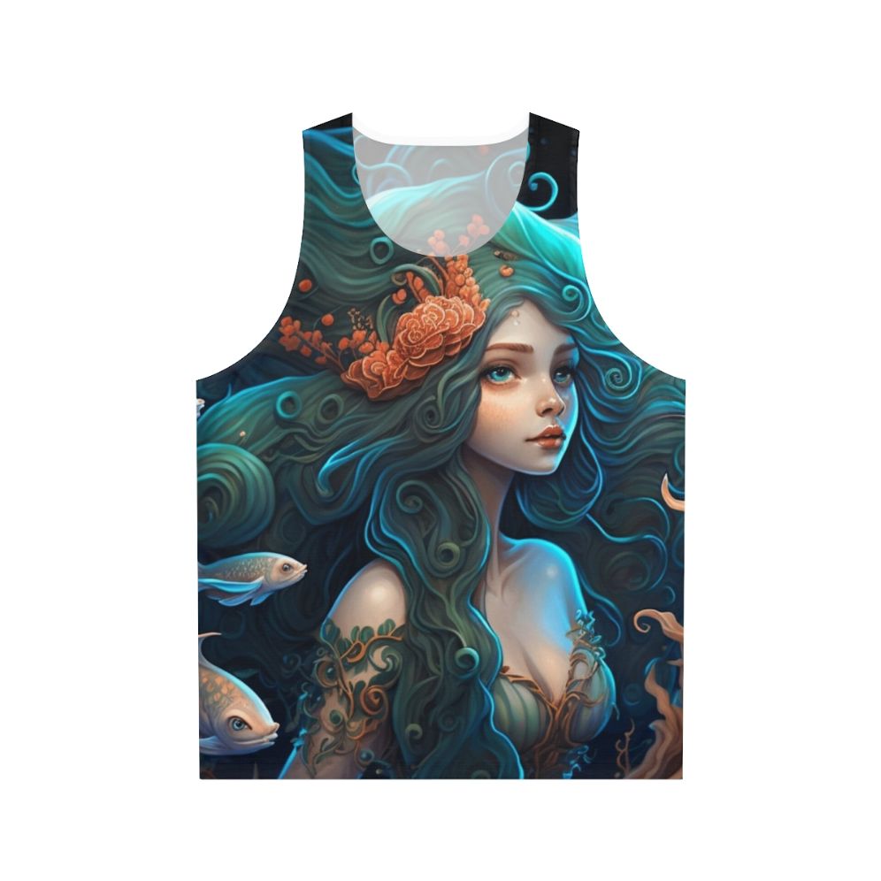 Mythical sea creatures unisex tank top