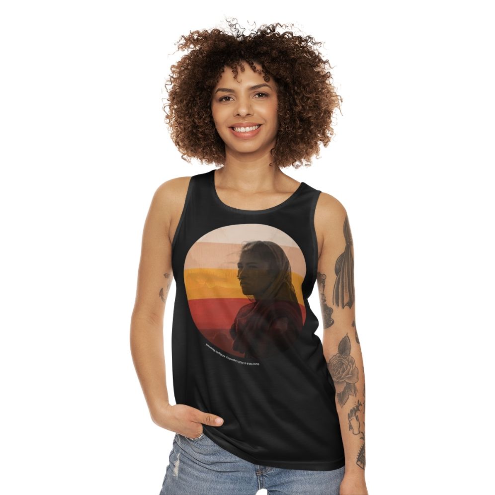 Dune 2020 Movie Fan Art Unisex Tank Top - women