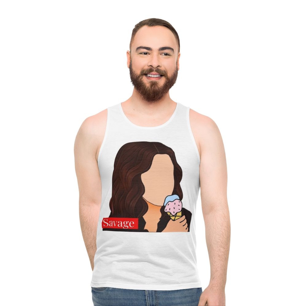 Unisex Stranger Things Eleven and Max Tank Top - men