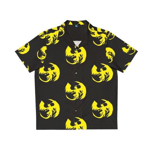 Yellow dragon Hawaiian shirt