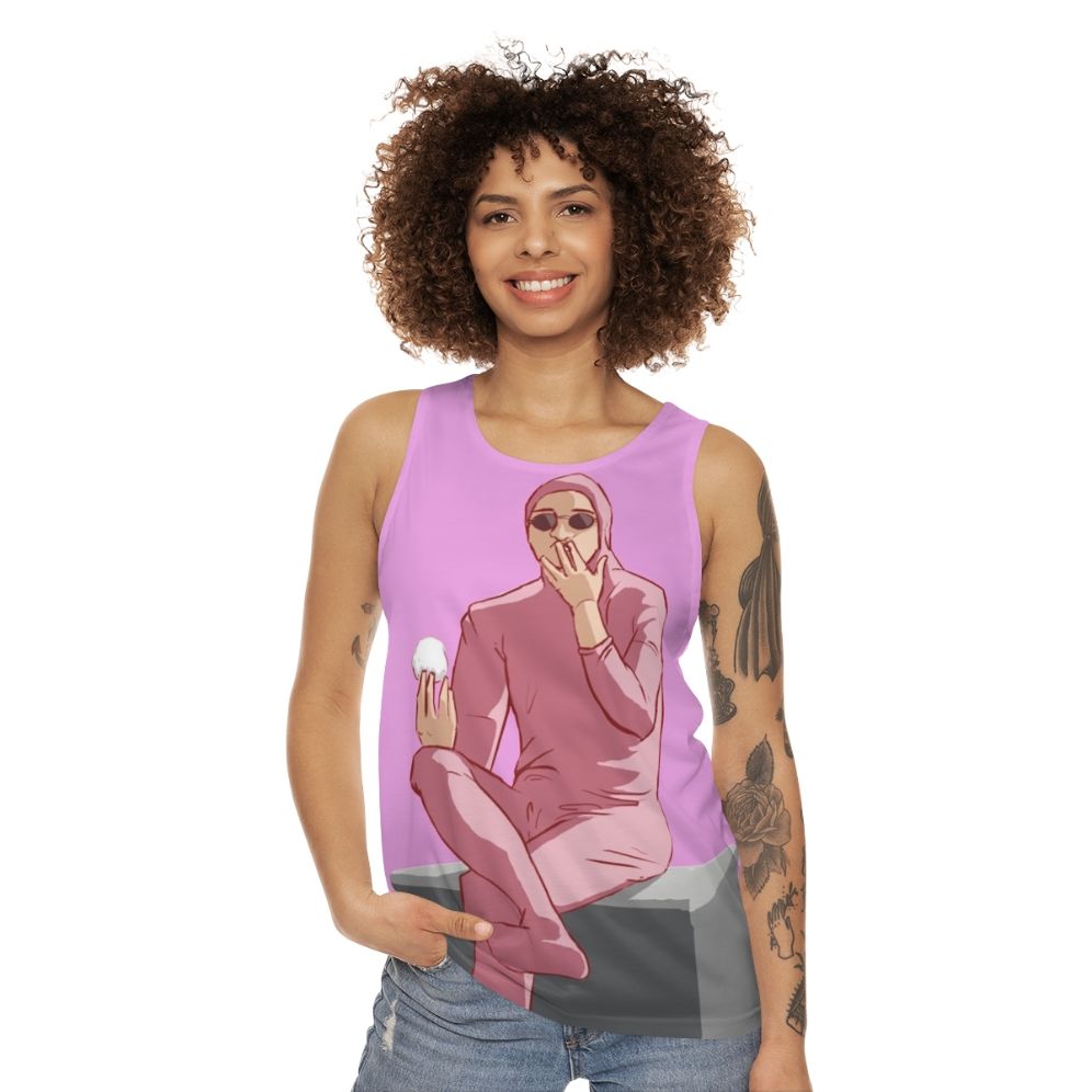 Pink Guy Unisex Tank Top - women