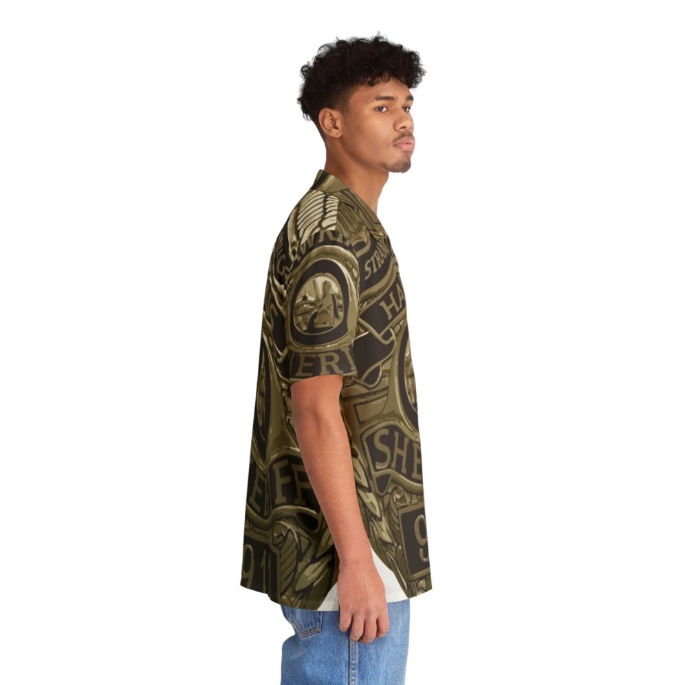 Stranger Things Hopper Hawaiian Shirt - People Pight