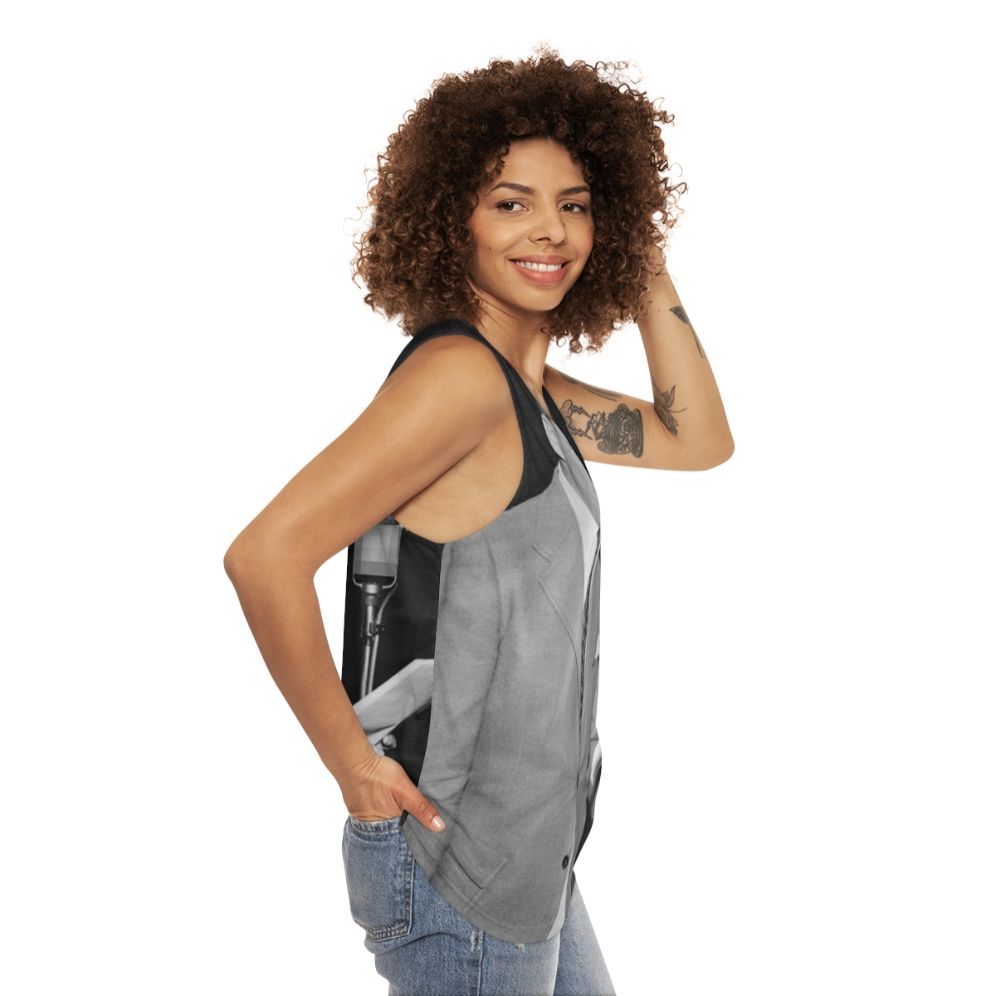 Jack Benny Vintage Unisex Tank Top - women side