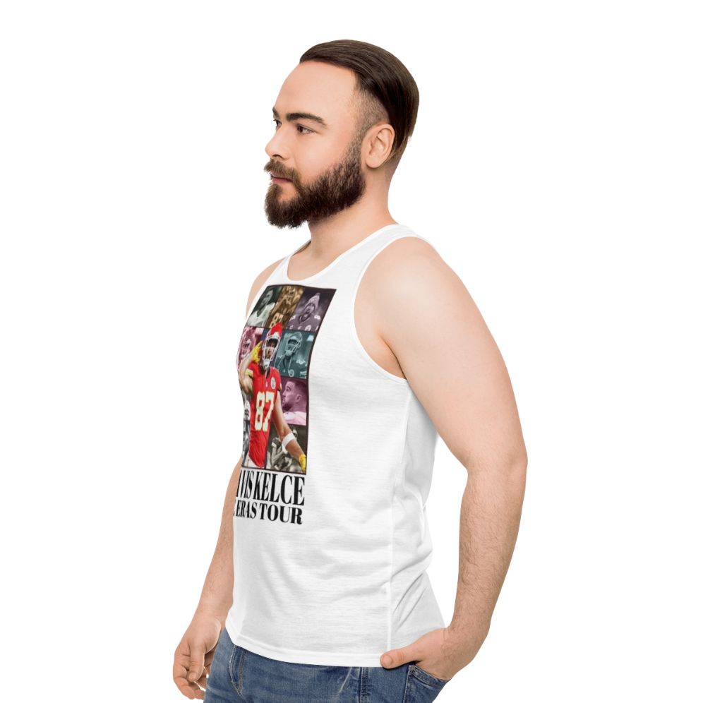 Travis Kelce The Eras Tour Unisex Tank Top - men side