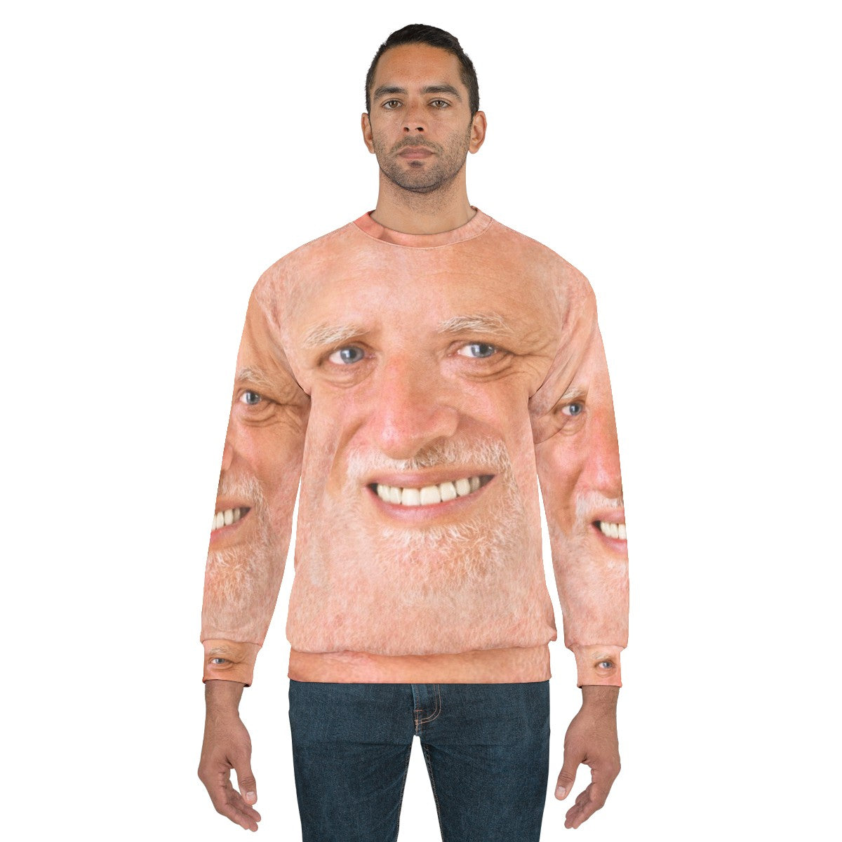 Hide The Pain Harold Meme Sweatshirt - men