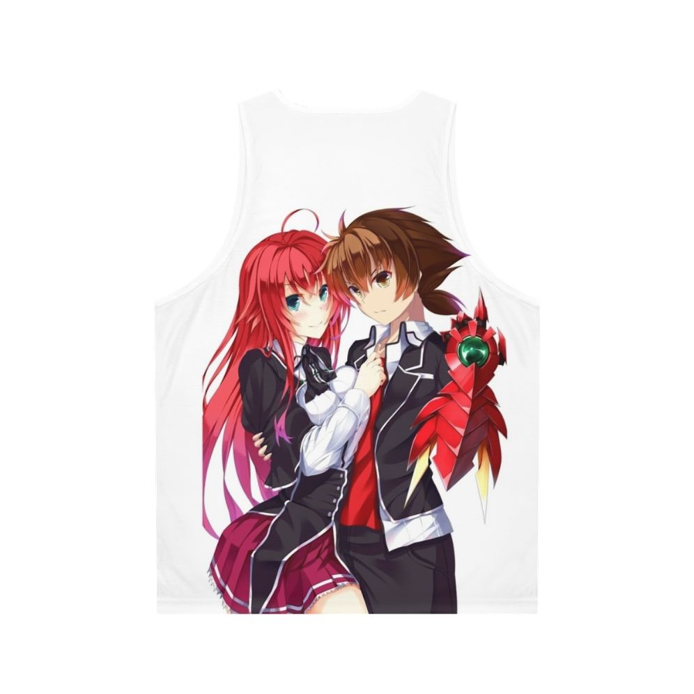 High School DxD Unisex Anime Tank Top - Back