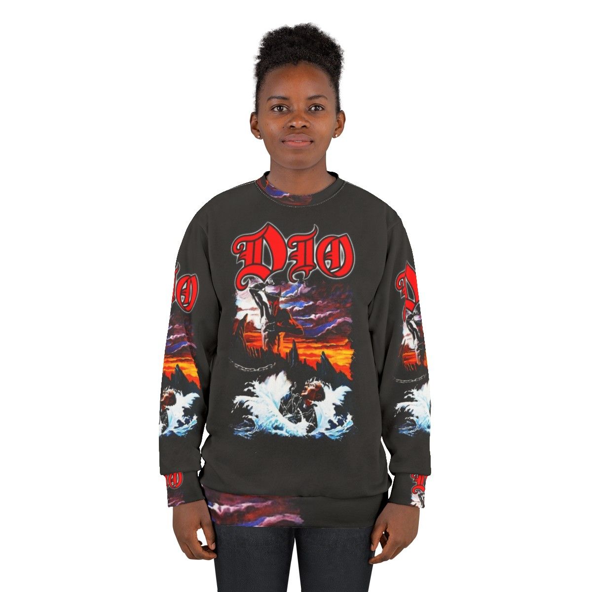 Heavy Metal Dio Rock Sweatshirt - women