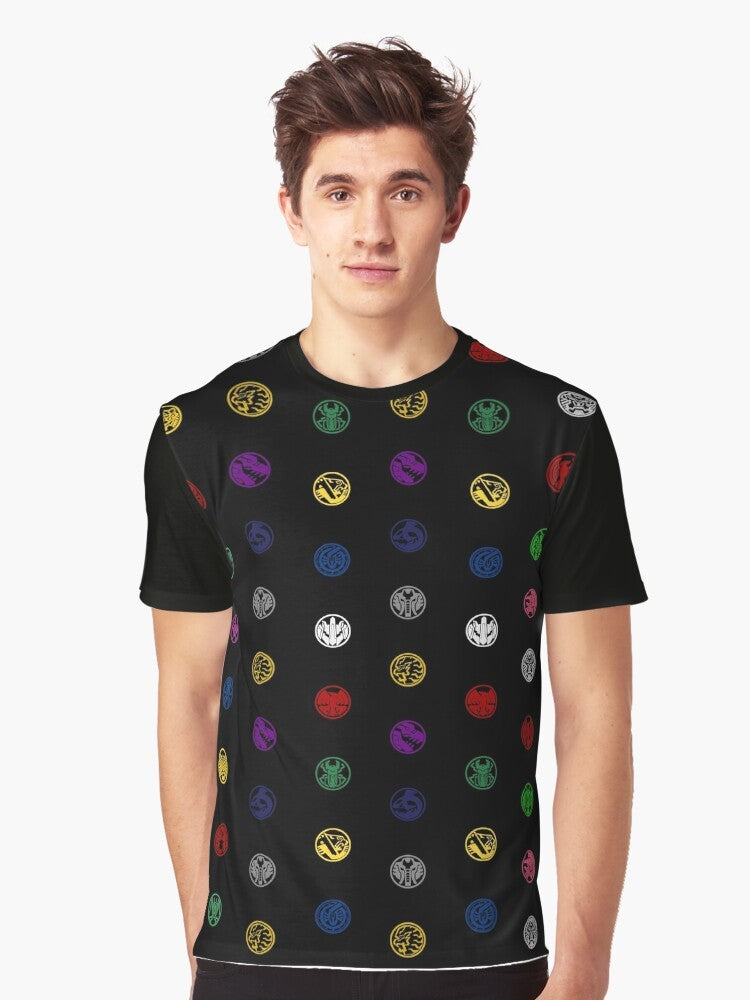 Kamen Rider OOO Medals Graphic T-Shirt - Men