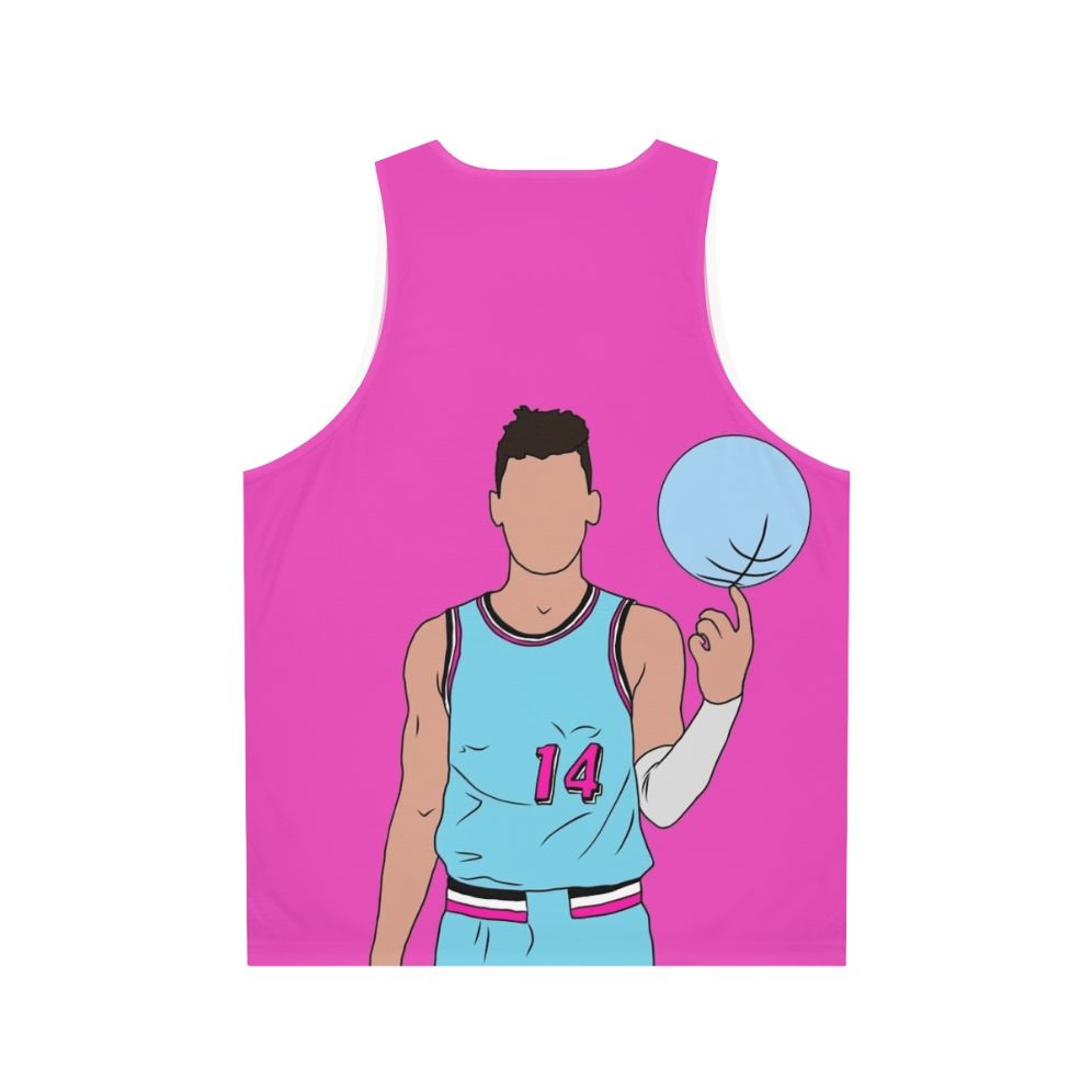 Tyler Herro Miami Vice Unisex Basketball Tank Top - Back