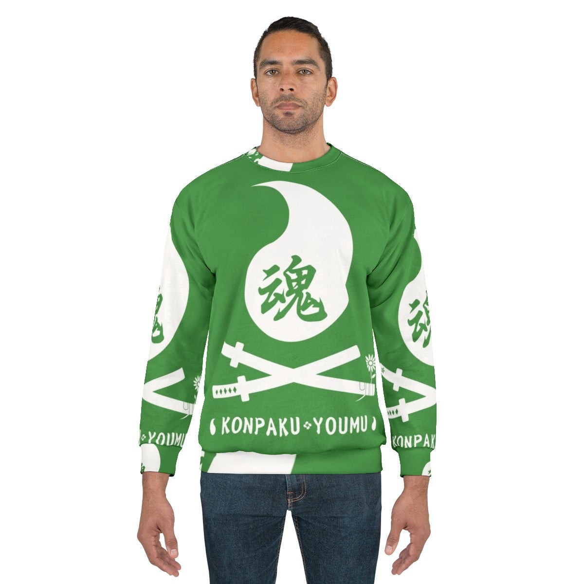 Youmu Konpaku anime gaming sweatshirt - men