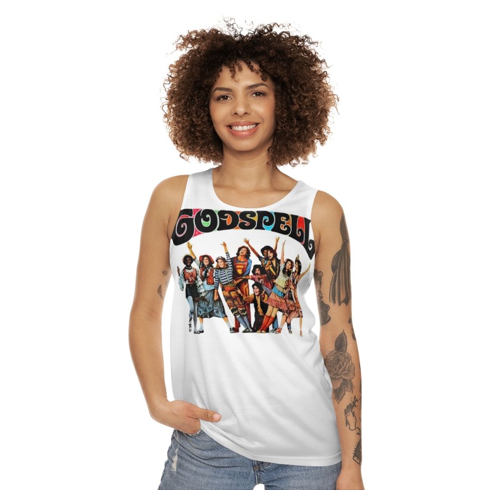 Godspell Unisex Tank Top - women