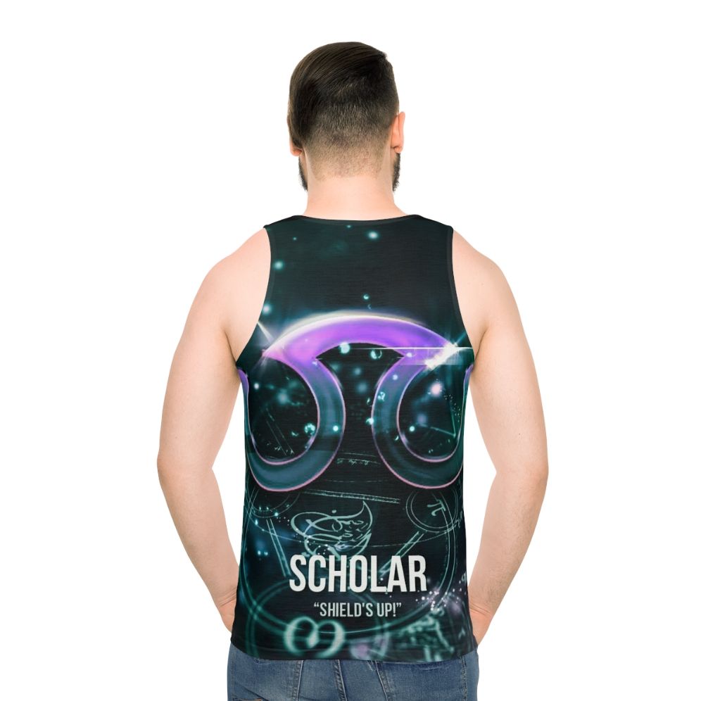 Final Fantasy XIV Gamer Tank Top - men back