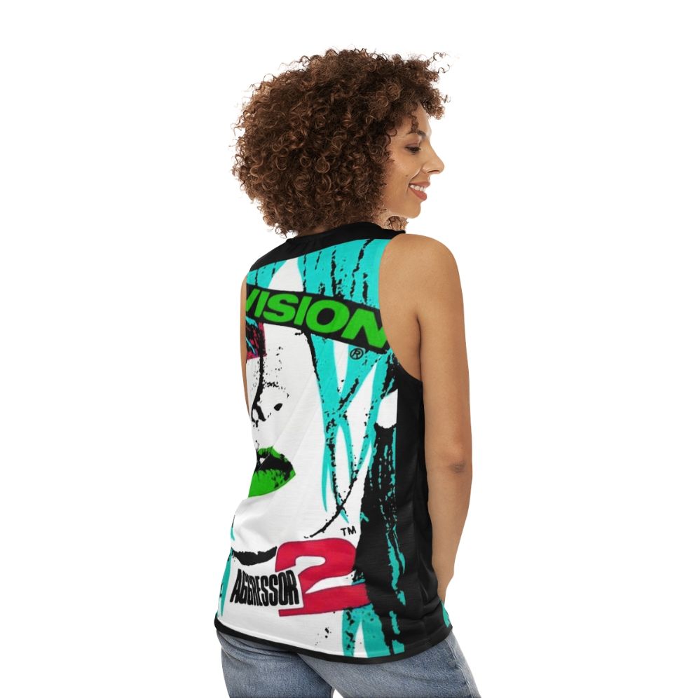 Vision Skateboards Retro Aggressor 2 Unisex Tank Top - women back