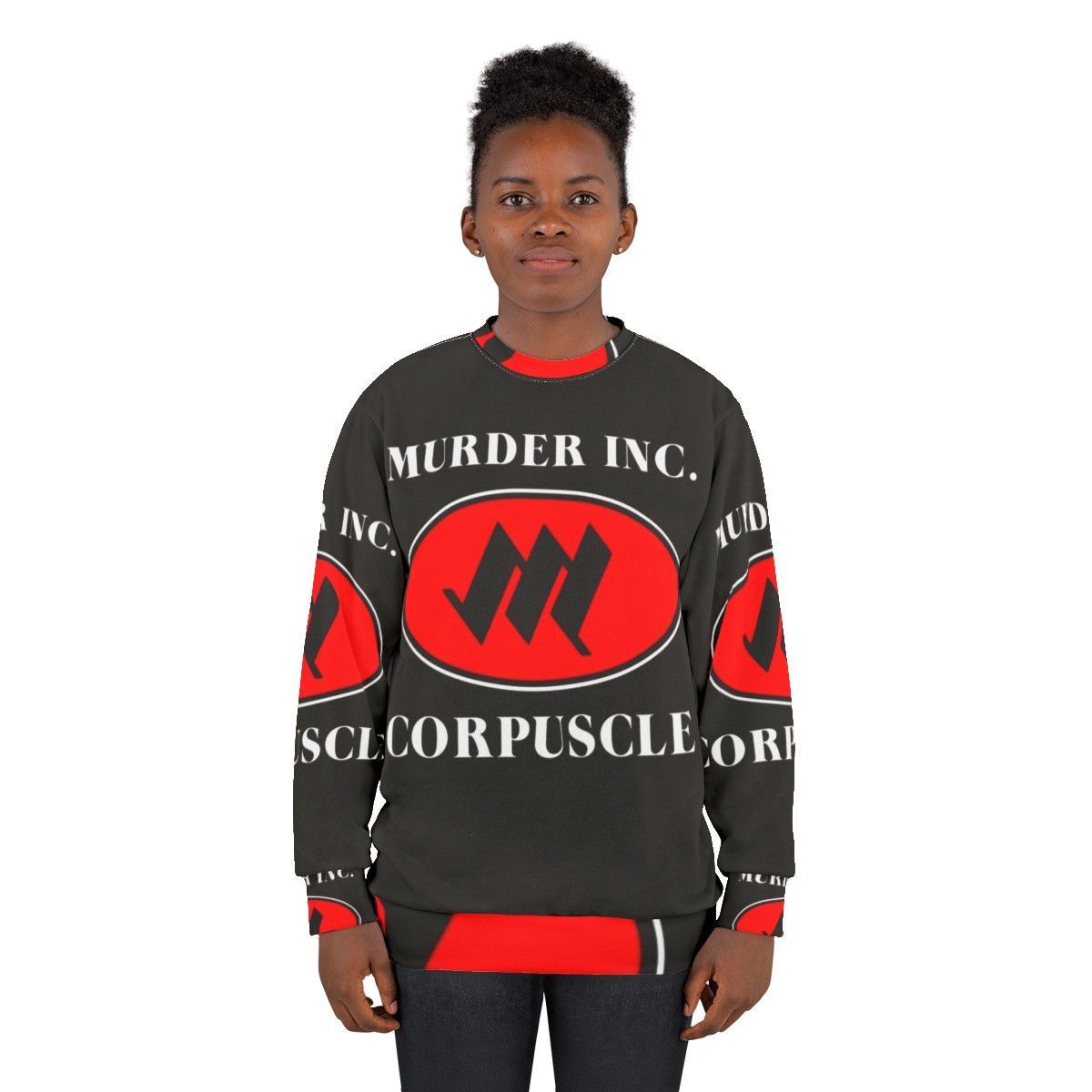 Murder Inc Corpuscle Industrial Music Sweatshirt - women