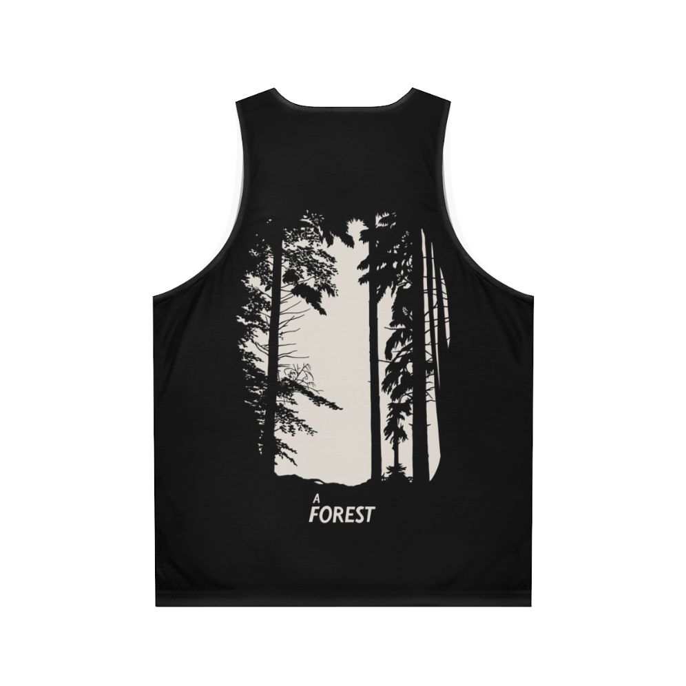 The Cure "A Forest" Unisex Tank Top - Back