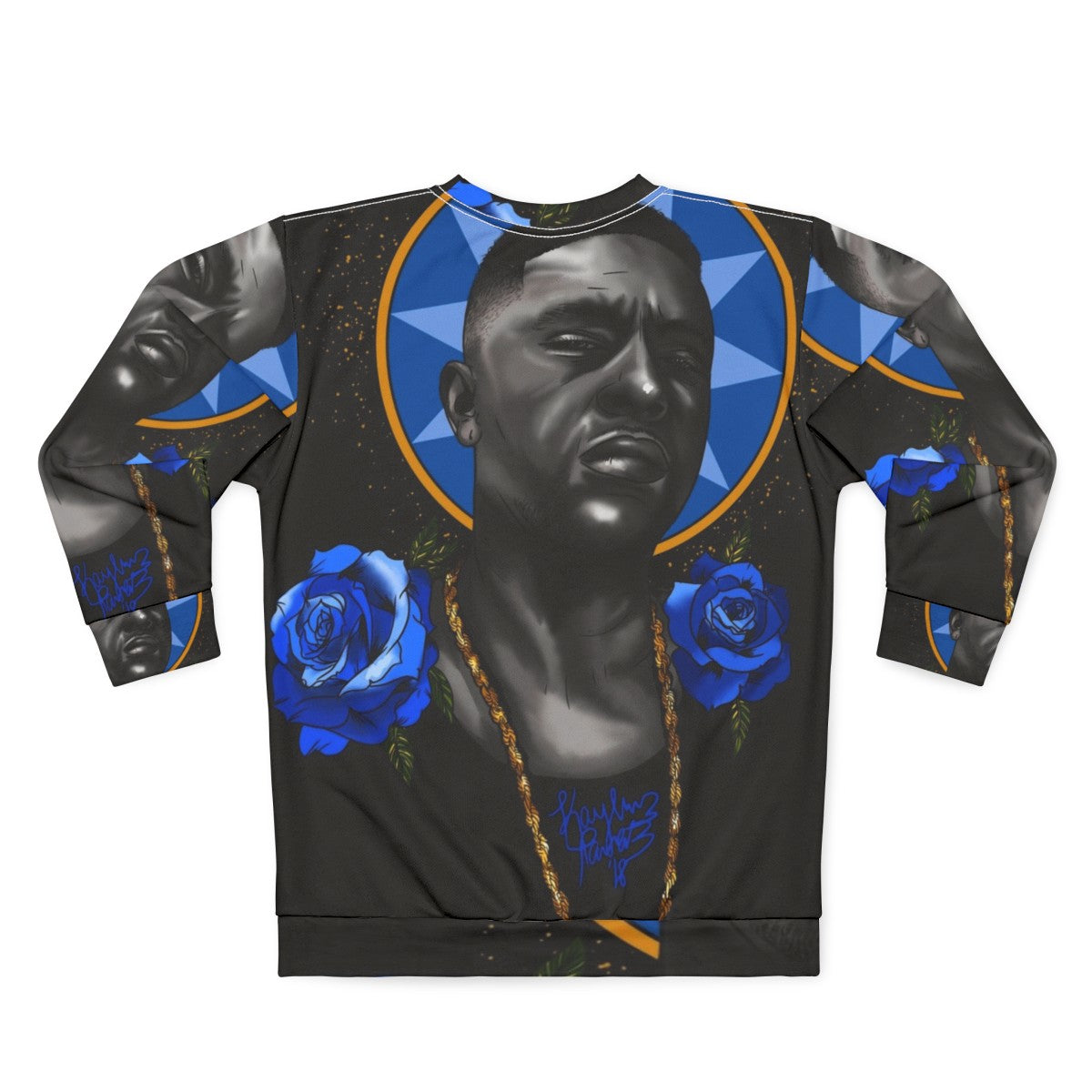 Boosie Badazz Sweatshirt featuring urban and rap music inspired design - Back