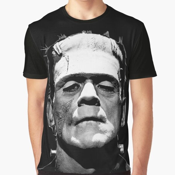 Classic Monster Frankenstein Graphic T-Shirt