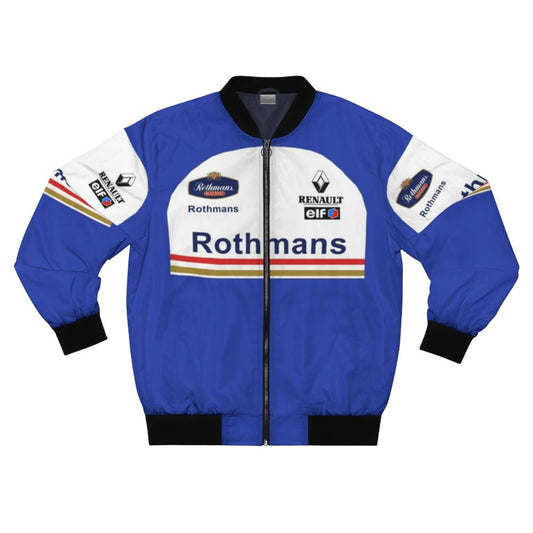 Williams F1 1994 GP2 Tribute Bomber Jacket with racing, gaming, and motorsport design