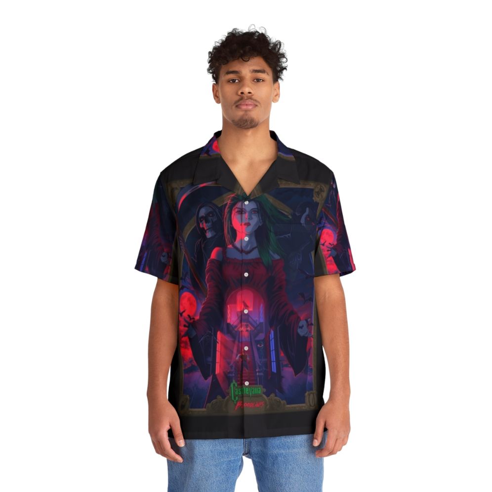 Castlevania Bloodlines Classic Hawaiian Shirt - People Front