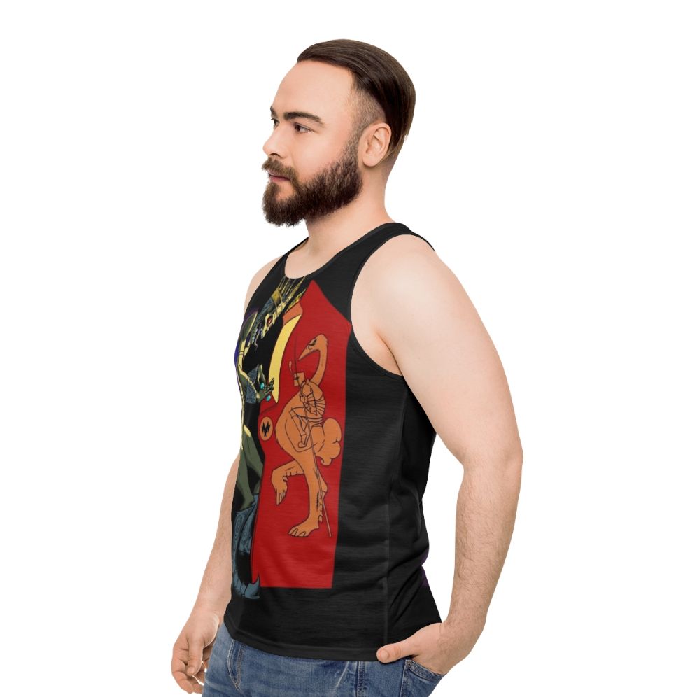 Ready Player One Parzival and Art3mis Unisex Tank Top - men side