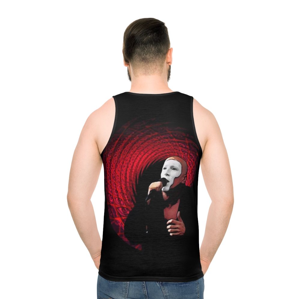 Jambi unisex heavy metal tank top - men back