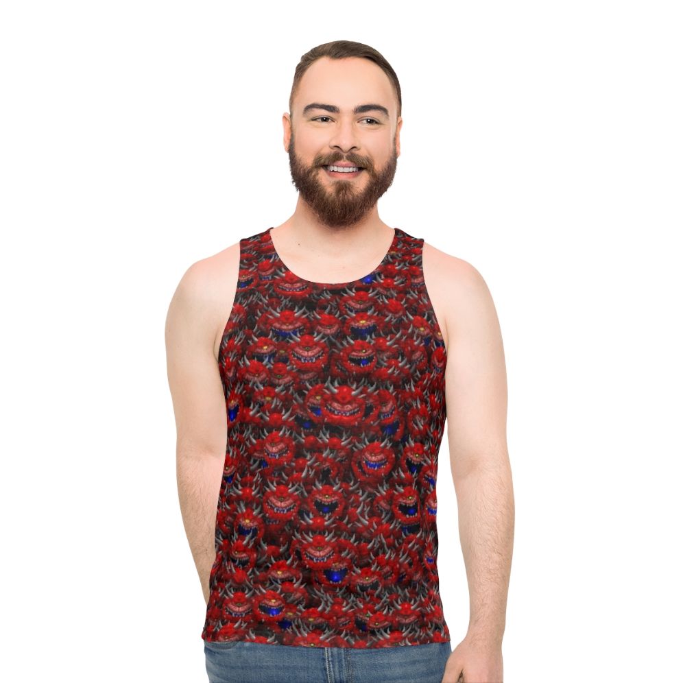 Doom Cacodemon Unisex Tank Top - men