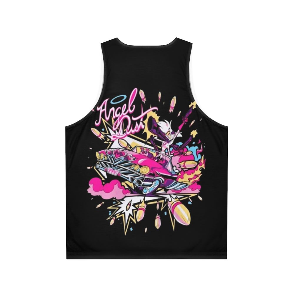 Hazbin Hotel Angel Dust Unisex Tank Top - Back