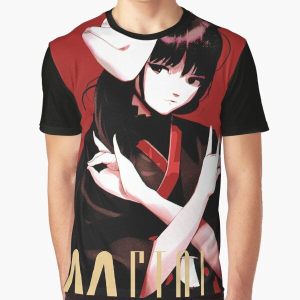 BabyMetal anime-style graphic t-shirt featuring the Japanese metal band