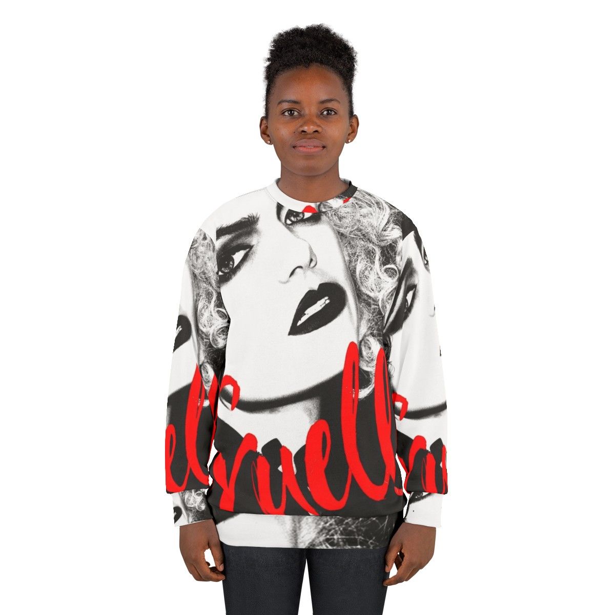 Cruella De Vil Disney Villain Sweatshirt - women