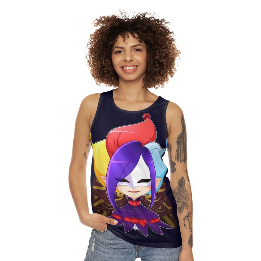 Joker Rascal Magical Girl Anime Unisex Tank Top - women