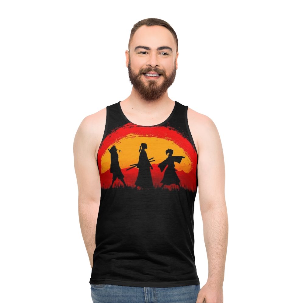 Samurai Champloo Sunset Unisex Tank Top - men