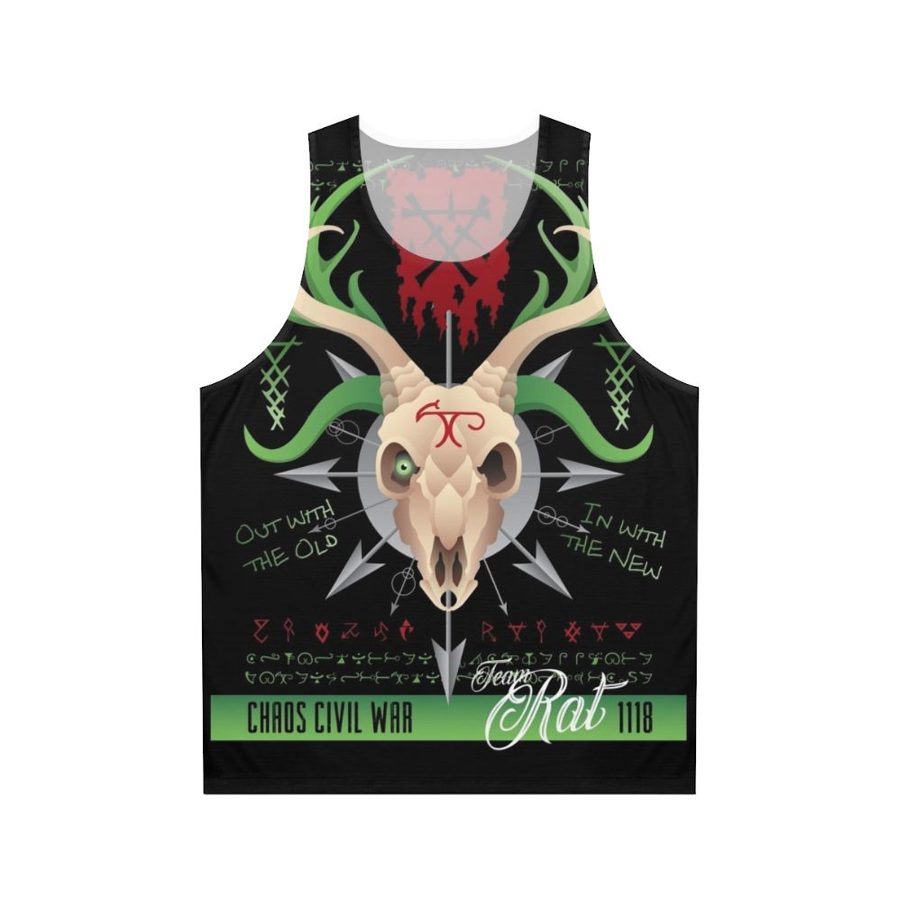 Chaos War Horned Rat Skaven Team Unisex Tank Top