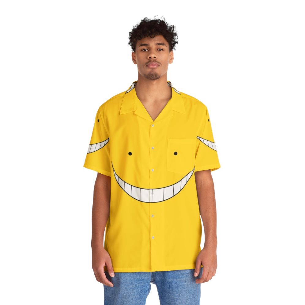 Assassination Classroom Hawaiian Shirt featuring Korosensei and the class - Lifestyle