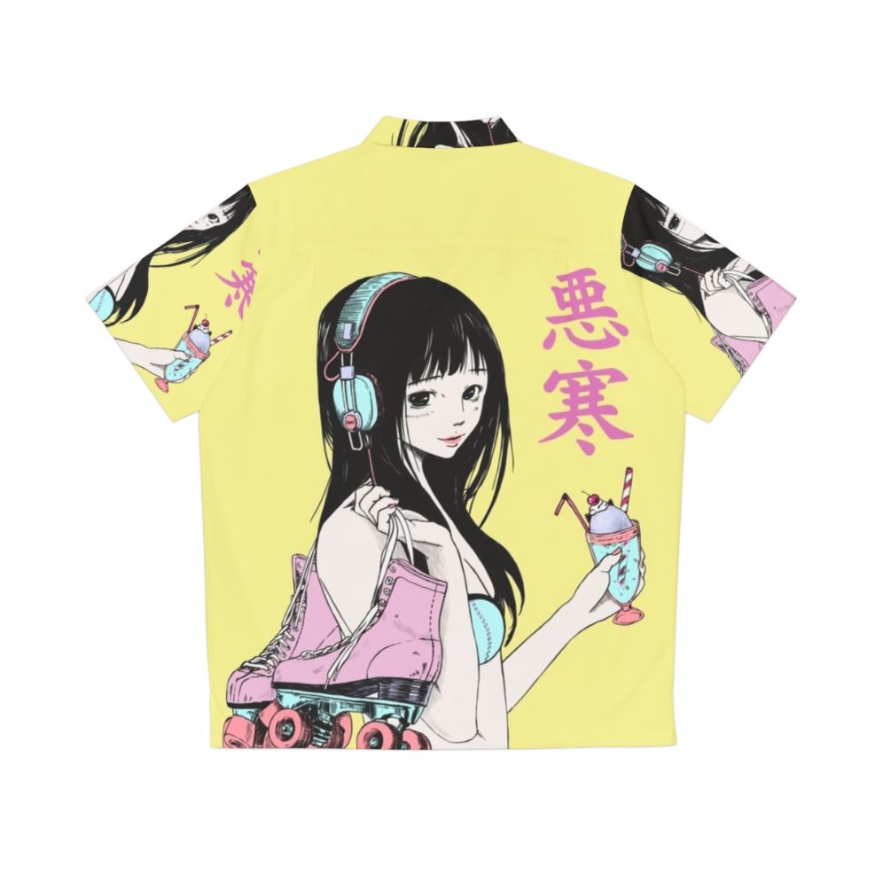 Chill Lofi Summer Hawaiian Shirt - Back