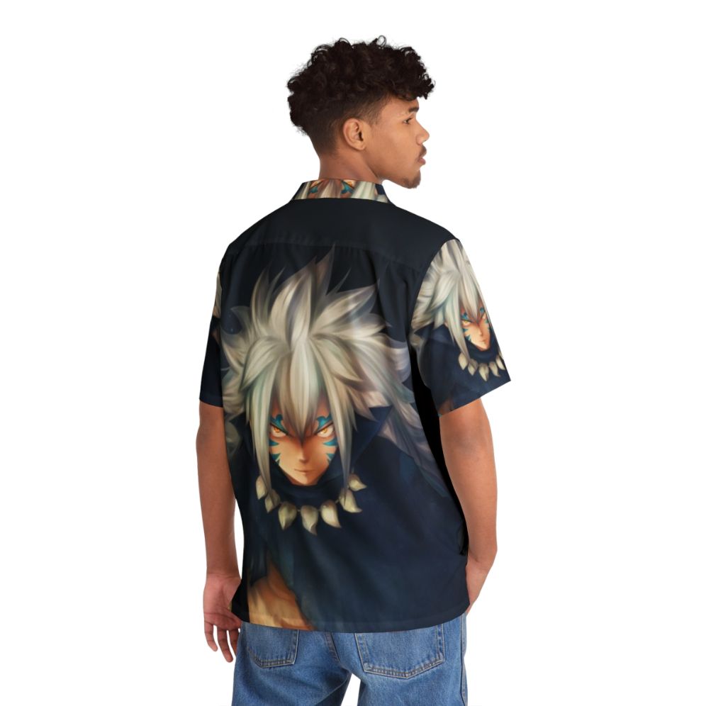 Acnologia Dragon King Hawaiian Shirt Fairy Tail Inspired - Flat lay