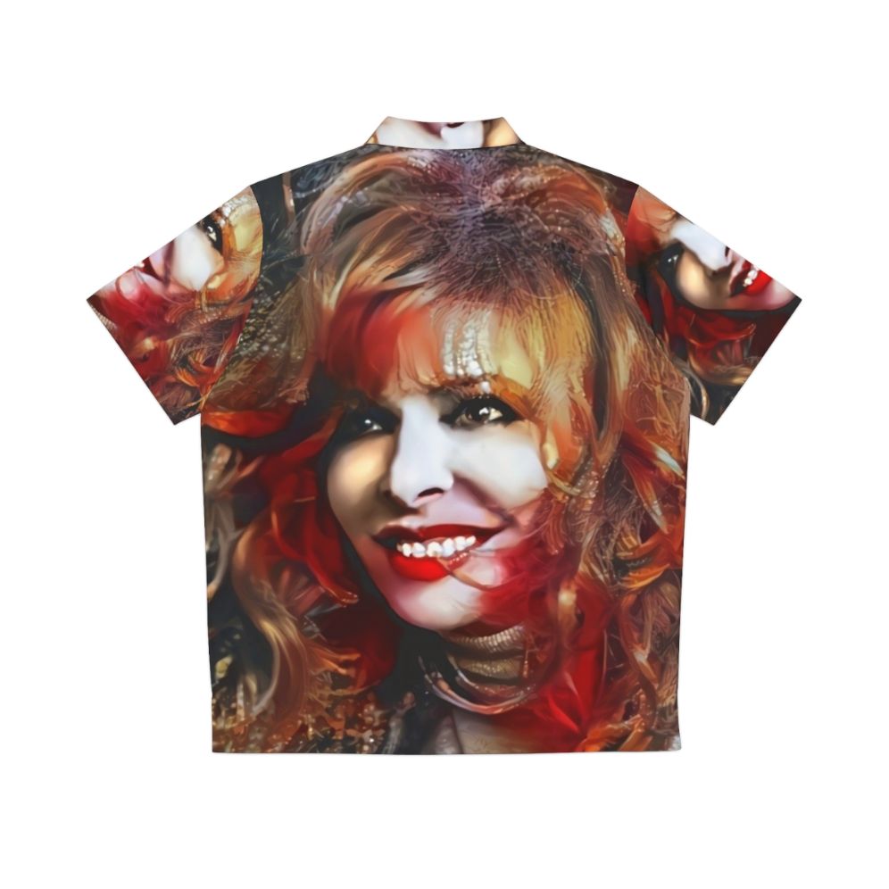 Mylene Farmer Hawaiian Shirt - Back