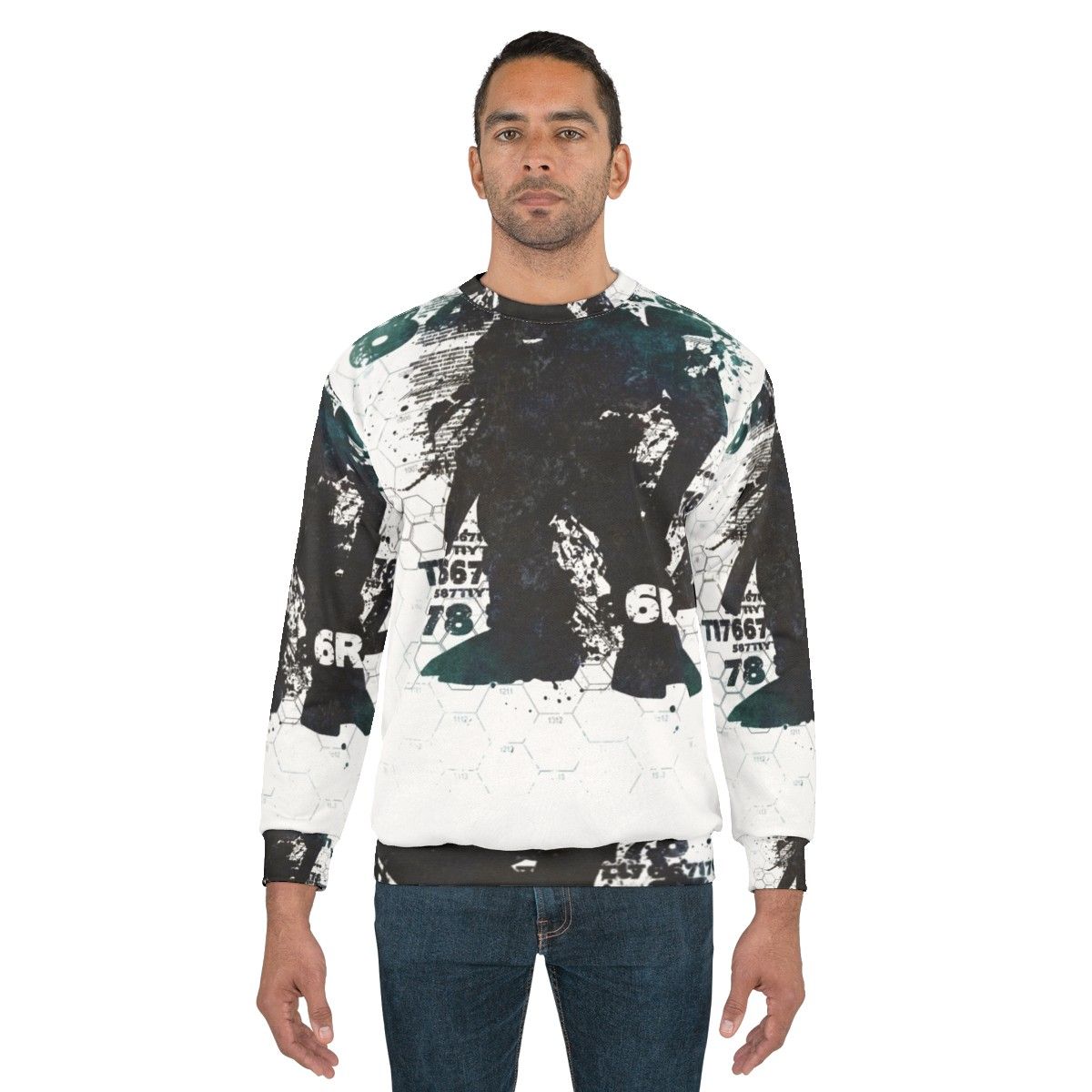 Mecha Sweatshirt featuring 84 Revisited V5 design - men