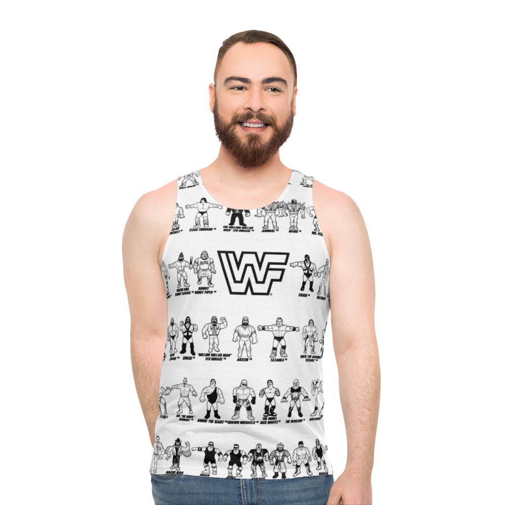 Hasbro unisex tank top for wrestling fans - men