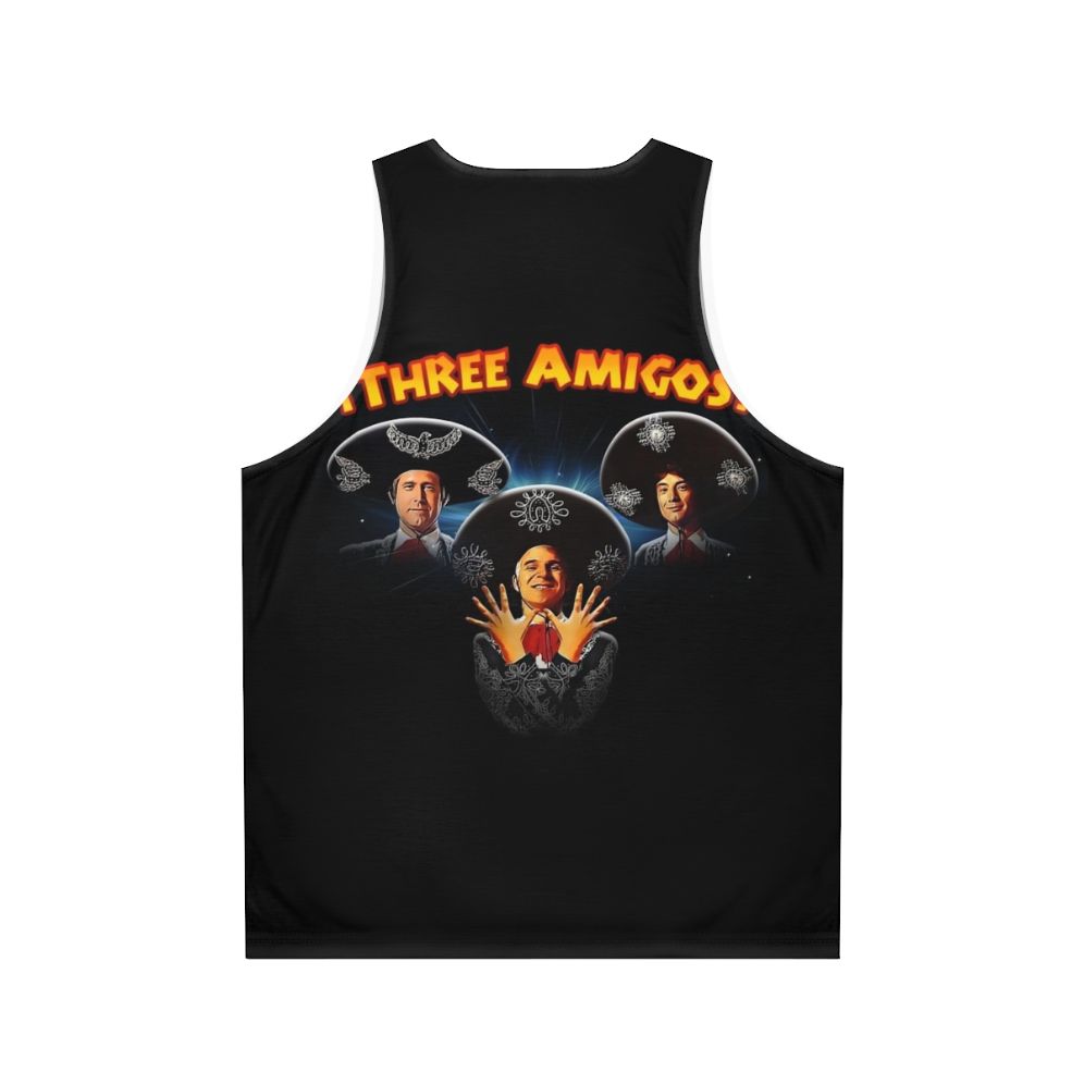 Three Amigos Unisex Tank Top - Back