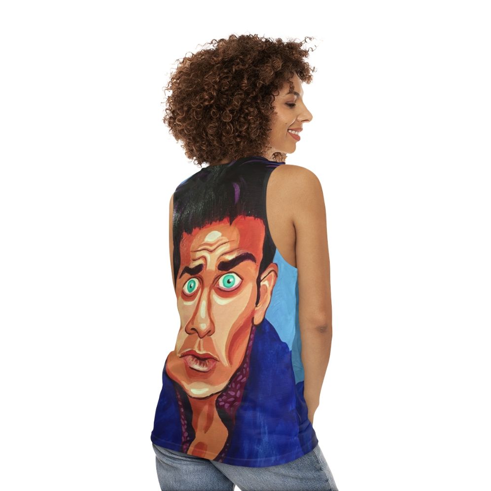 Zoolander 'Blue Steel' Unisex Tank Top - women back